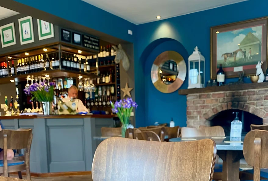 The inviting interior of The Thorold Arms set for a special event