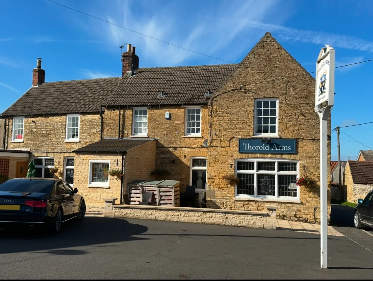 Front view of the Thorold Arms